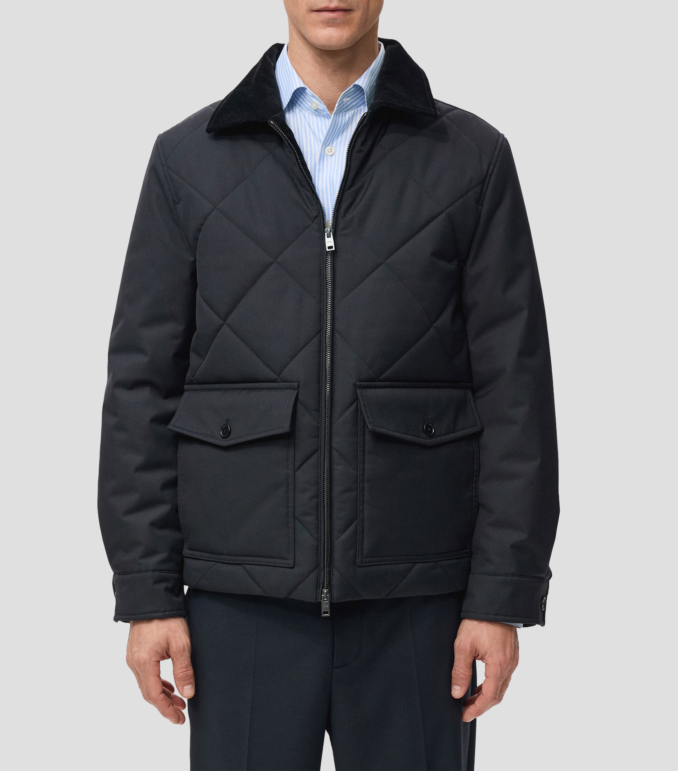 Chamarra capitonada Hombre